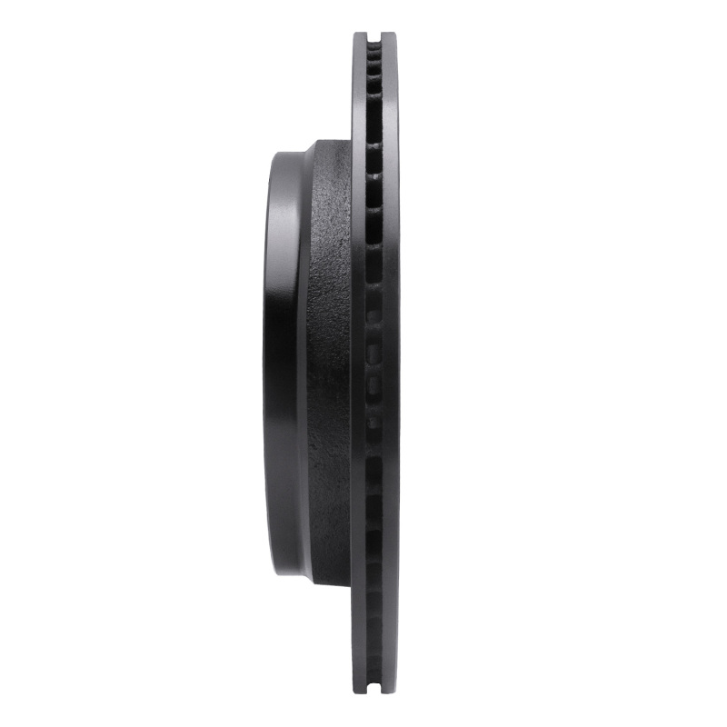 Land Rover LR3 Brake Rotor (1) - Rear Right - R1 Concepts - Drilled & Slotted - Black - `05-`07